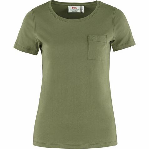 Fjallraven Övik T-Shirt Green Singapore For Women (SG-661691)